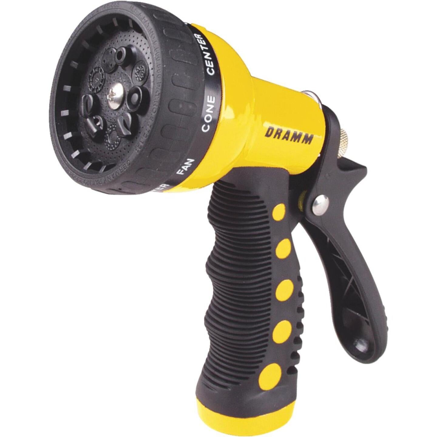 Dramm, Dramm Heavy-Duty Metal 9-Pattern Nozzle, Yellow