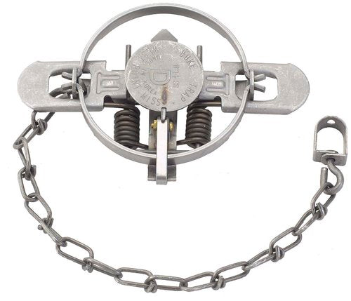 Duke Traps, Duke Pecan 1 1/2 Coil Spring Game Traps