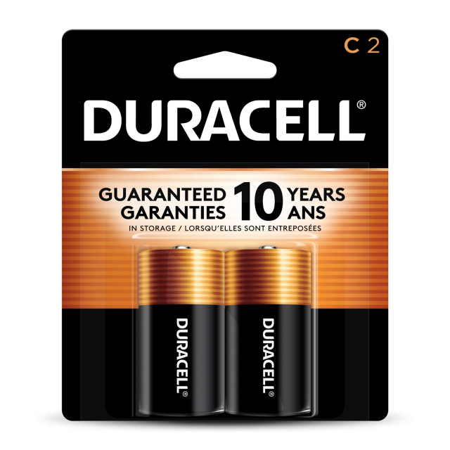 Duracell, Duracell Coppertop C Alkaline Batteries