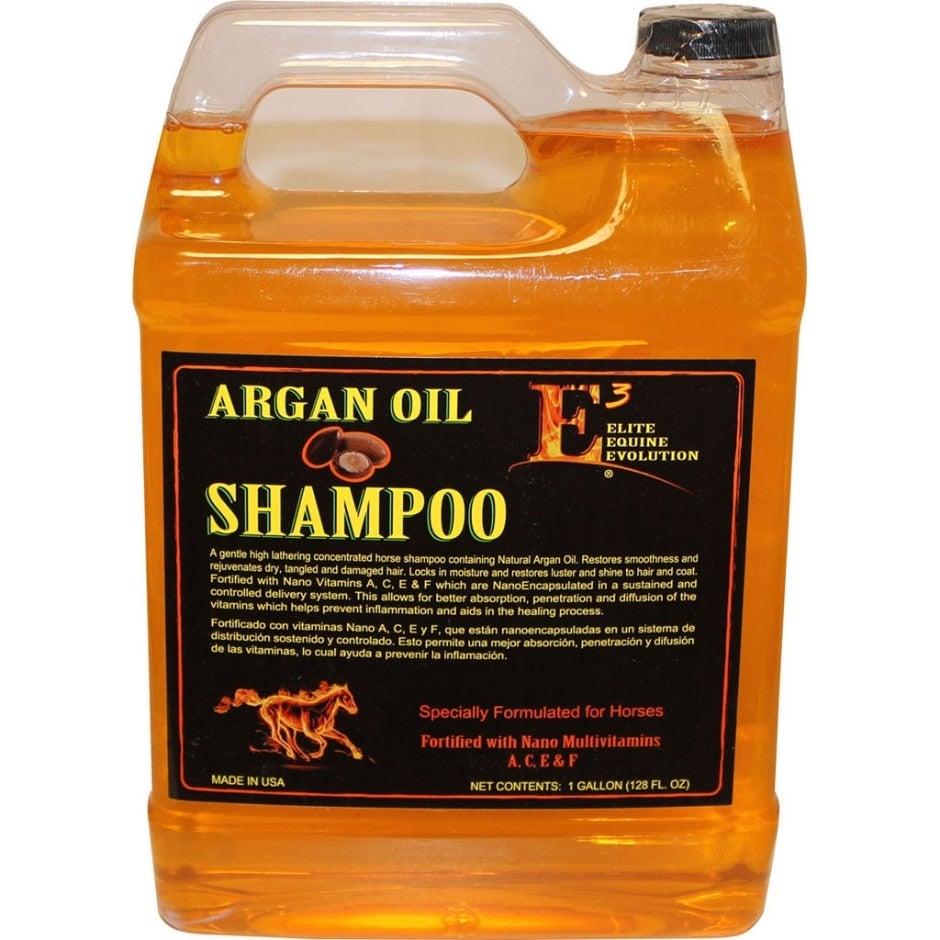 E3, E3 ARGAN OIL SHAMPOO FOR HORSES