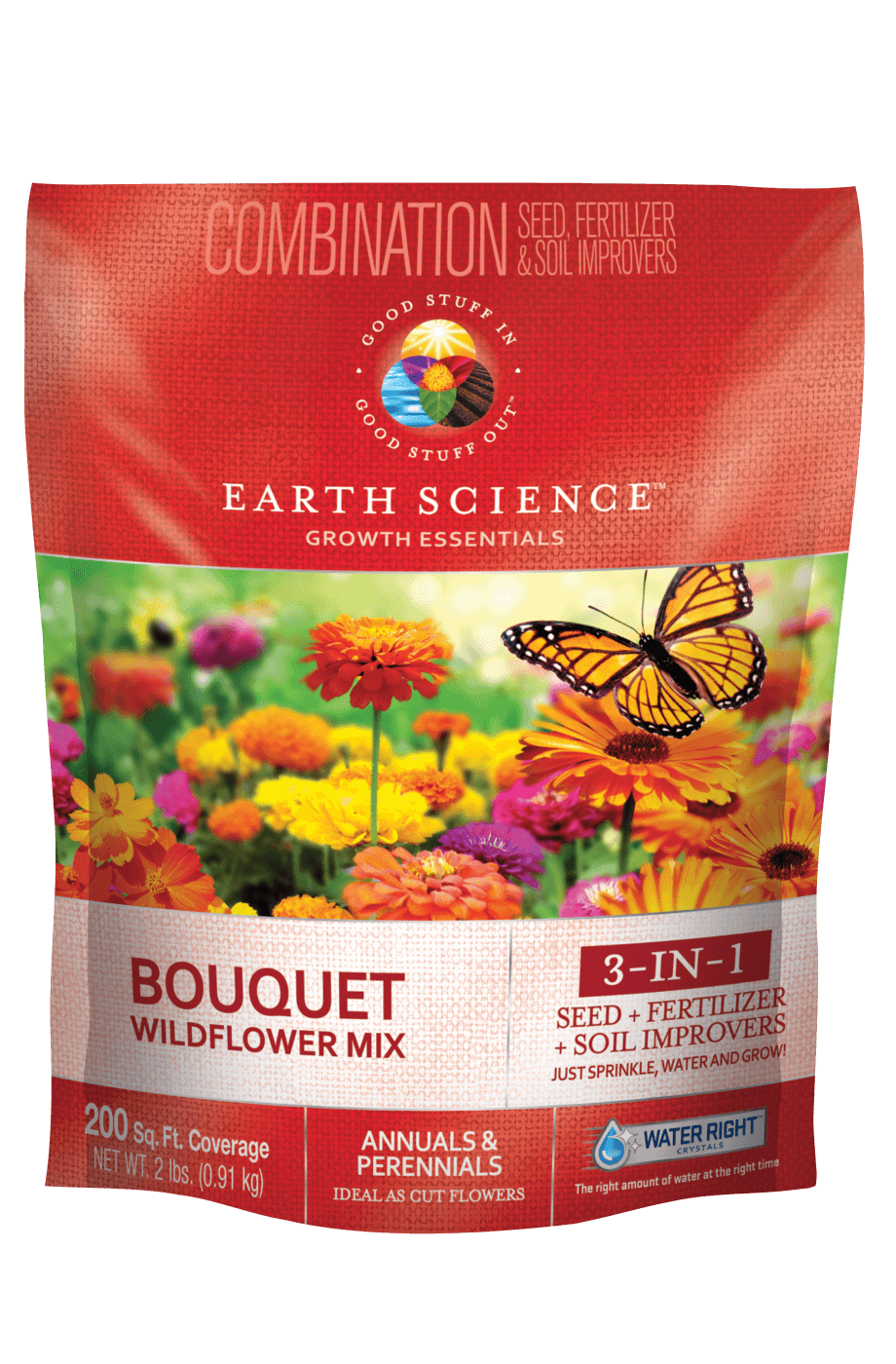 Earth Science, Earth Science Grown Essentials Wildflower Bouquet  Mix