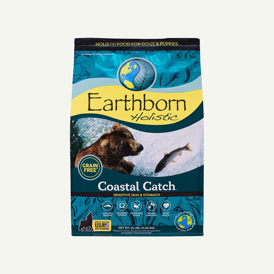 Earthborn Holistic, Earthborn Holistic Coastal Catch Grain Free Dog Food