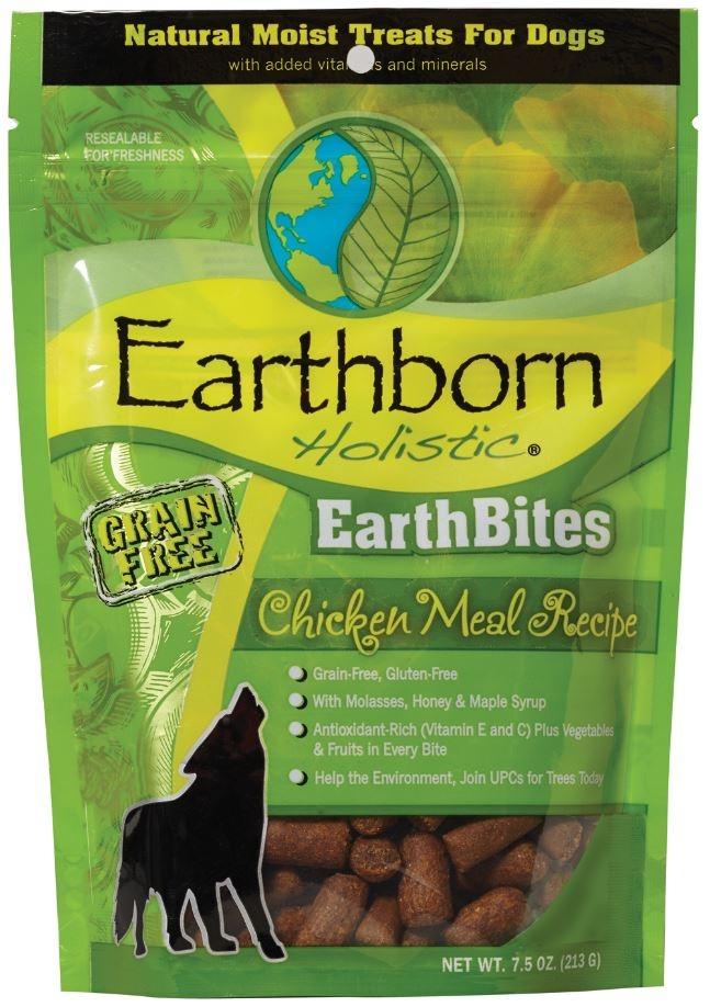 Earthborn Holistic, Earthborn Holistic EarthBites Chicken Meal Recipe Dog Treats