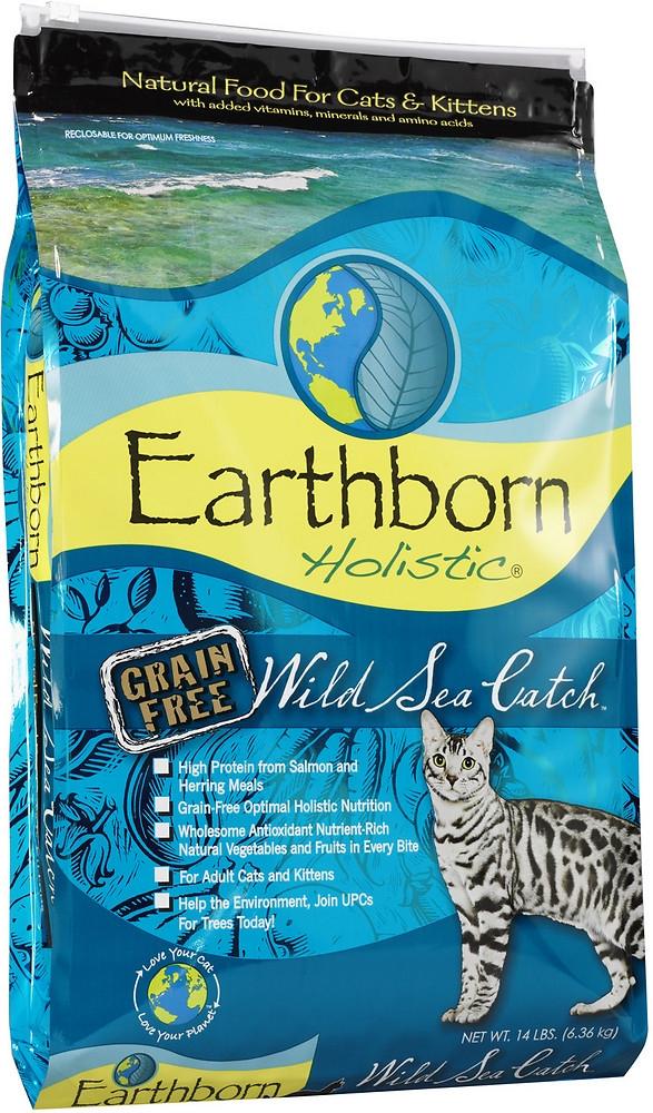 Earthborn Holistic, Earthborn Holistic Wild Sea Catch Grain Free Natural Cat Food