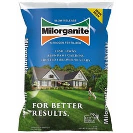 Milorganite, Eco-Friendly Slow-Release Nitrogen Lawn Fertilizer, 32-Lbs.