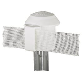 Various, Electric Fence T-Post Safety Cap, White, 10-Pk.