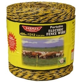 Baygard, Electric Fence Wire, Yellow & Black Aluminum, 1,312-Ft. Spool