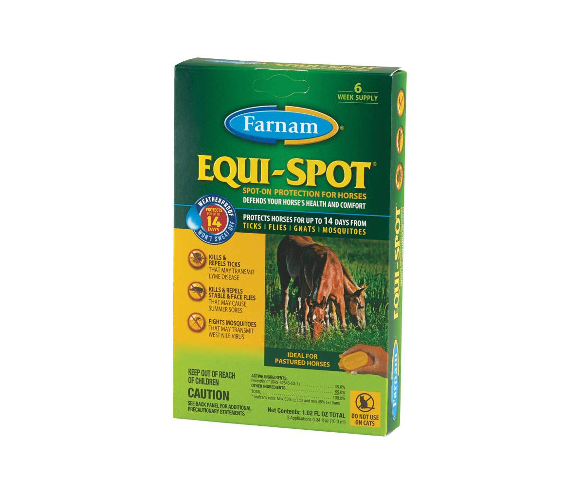 Farnam, Equi-Spot® Spot-on Protection for Horses