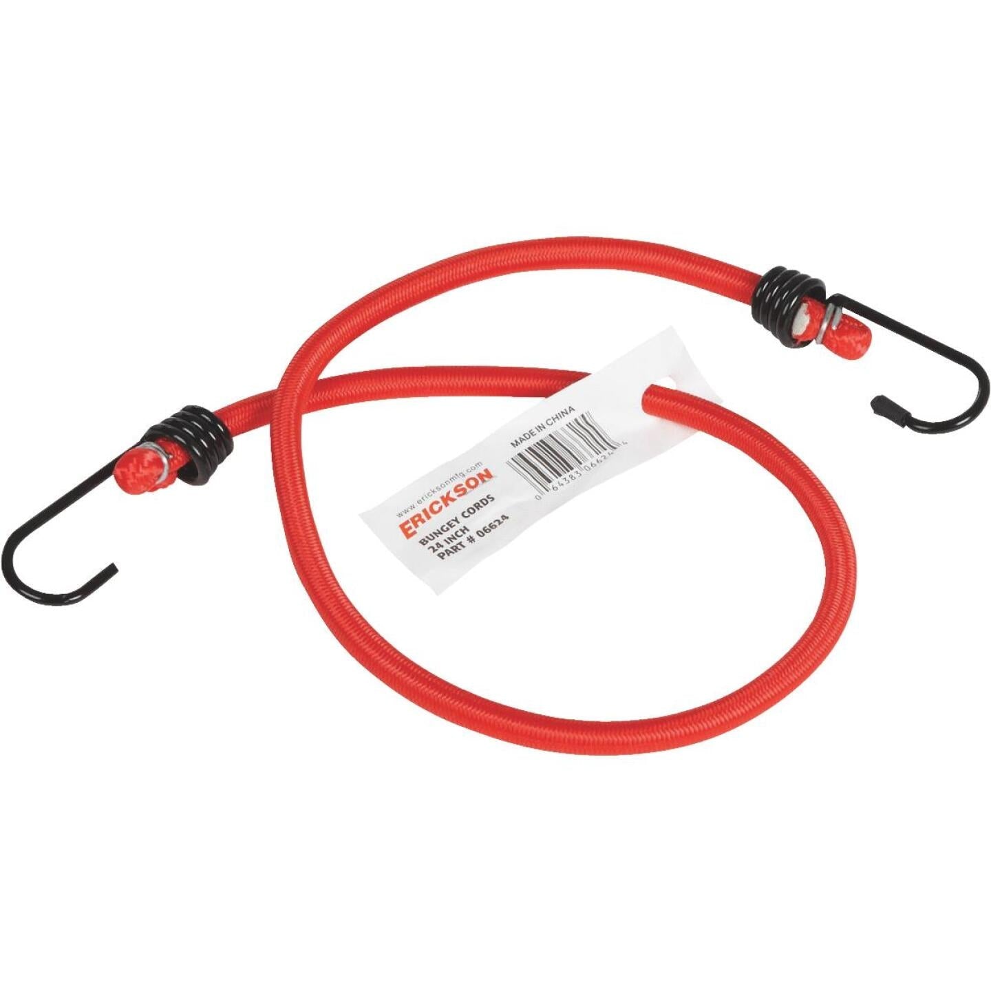 Erickson, Erickson 1/4 In. x 24 In. Bungee Cord, Assorted Colors