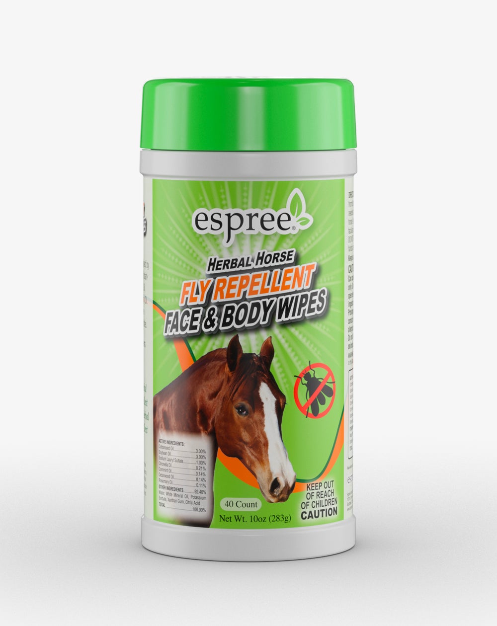 Espree, Espree Aloe Herbal Horse Fly Repellent Wipes