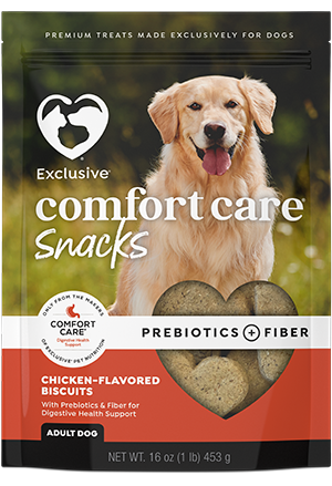 Exclusive Pet Food, Exclusive® Comfort Care® Snacks CHICKEN-FLAVORED SNACKS