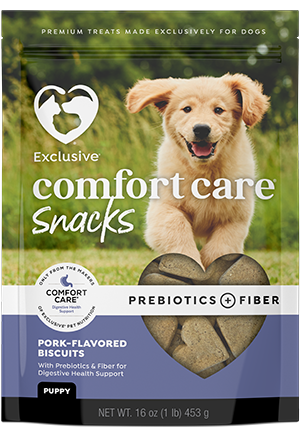 Exclusive Pet Food, Exclusive® Comfort Care® Snacks PORK-FLAVORED SNACKS