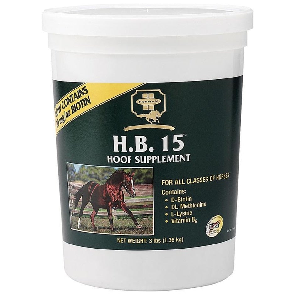 Farnam, FARNAM HB-15 BIOTIN SUPPLEMENT FOR HORSE HOOVES