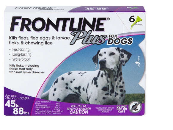 Frontline, FRONTLINE Plus for Dogs  23-44 lbs 3-Dose