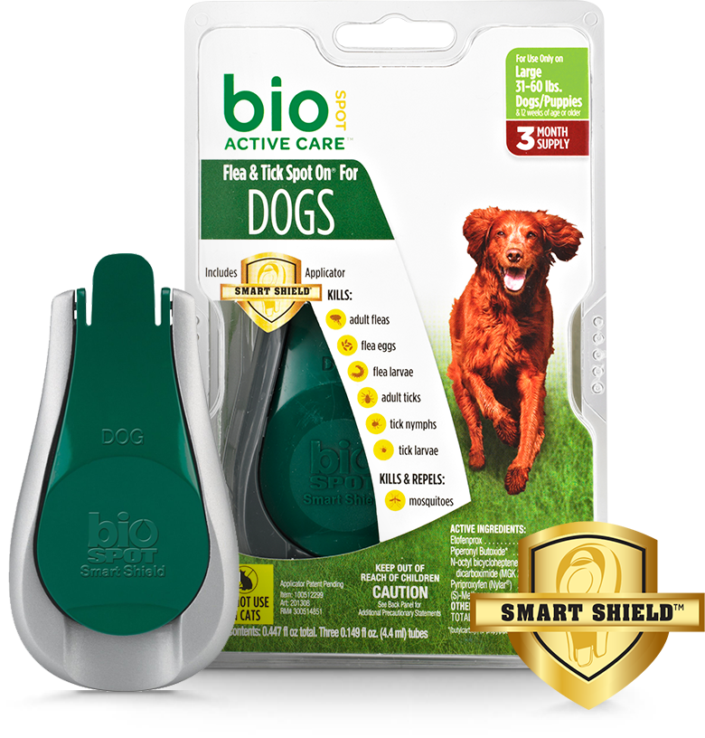 Bio Spot Active Care, Farnam Companies BIO SPOT ACTIVE CARE™ Flea & Tick Spot On® for Dogs