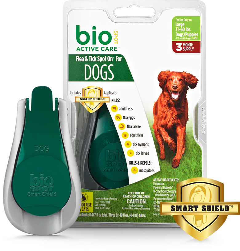 Farnam Companies, Inc, Farnam Companies, Inc BIO SPOT ACTIVE CARE™ Flea & Tick Spot On® for Dogs