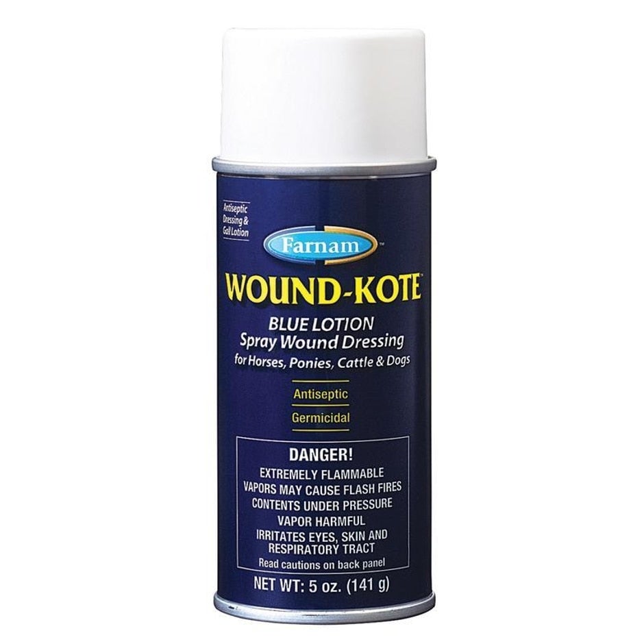 Farnam, Farnam Wound-Kote Blue Lotion Spray Wound Dressing