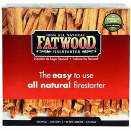Fatwood, Firestarter, .125 Cu. Ft., 5-Lbs.