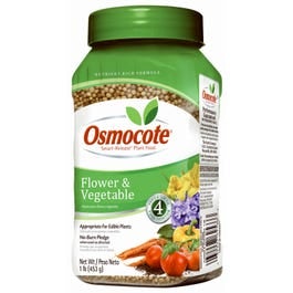 Osmocote, Flower & Vegetable Plant Food, 14-14-14 Formula, 1-Lb.