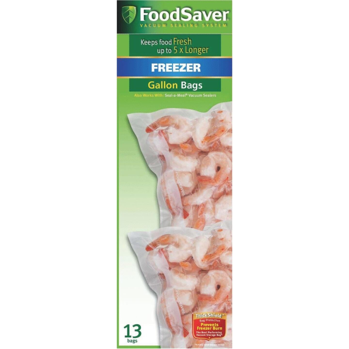 Food Saver, FoodSaver 1 Gal. Freezer Bag (13 Count)