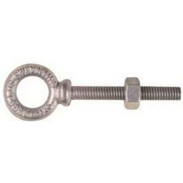 National Hardware, Forged Eye Bolt, Galvanized, 3/8 x 2-1/2-In.