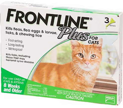 Frontline, Frontline Plus for Cats