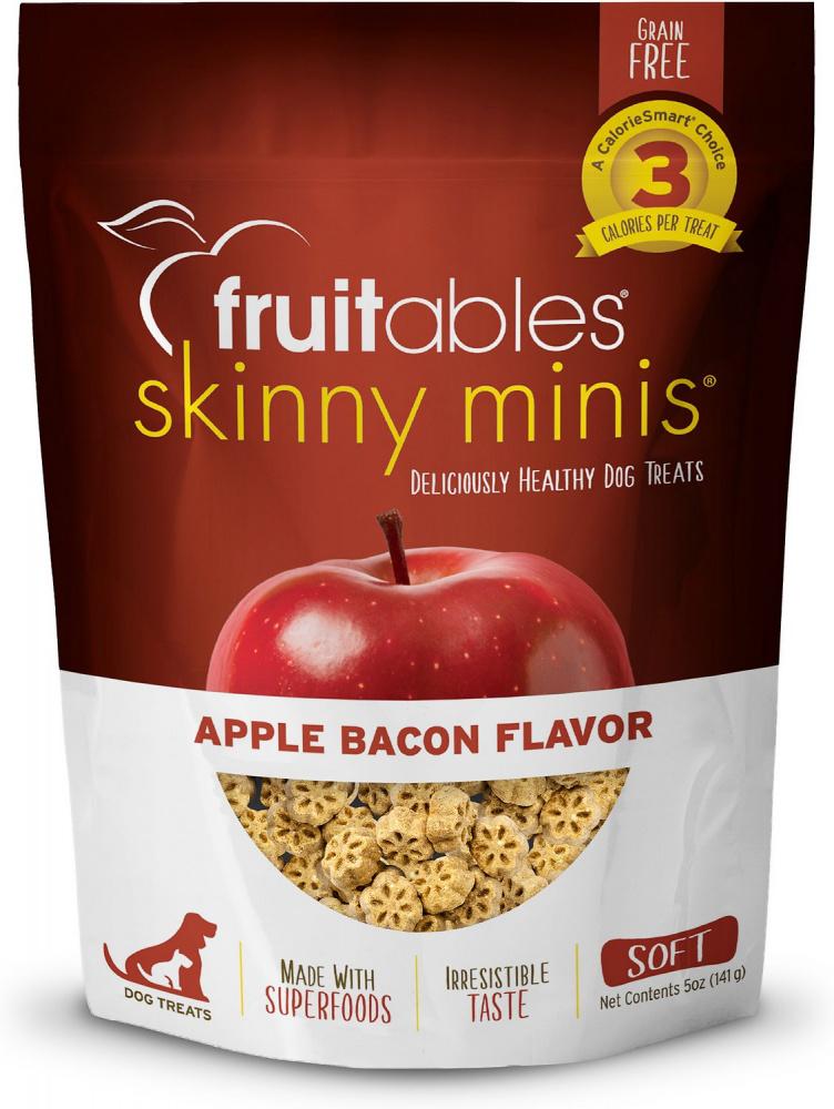 Fruitables, Fruitables Chewy Skinny Minis Apple Bacon Dog Treats