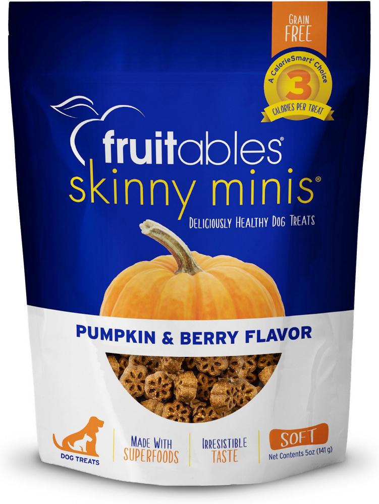 Fruitables, Fruitables Skinny Mini Pumpkin & Blueberry Dog Treats