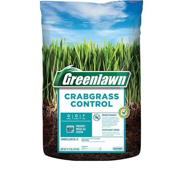 Greenlawn, GREENLAWN CRABGRASS CONTROL 0-0-7 6.5 M