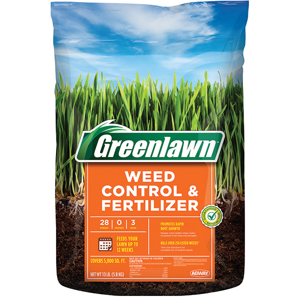 Greenlawn, GREENLAWN WEED CONTROL & FERTILIZER 28-0-3 5M