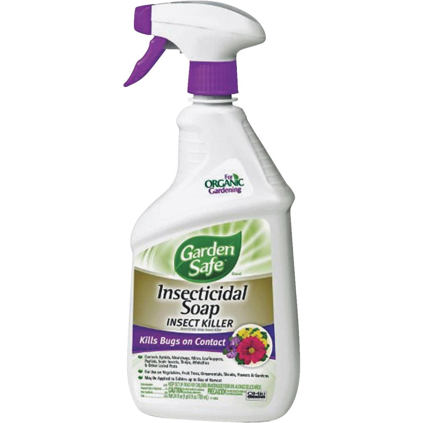 Garden Safe, Garden Safe 24 Oz. Ready To Use Trigger Spray Insecticidal Soap Insect Killer