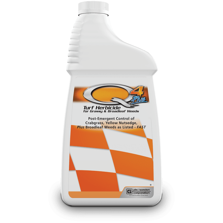 Gordon's, Gordon's® Q4® Plus Turf Herbicide for Grassy & Broadleaf Weeds 1 quart