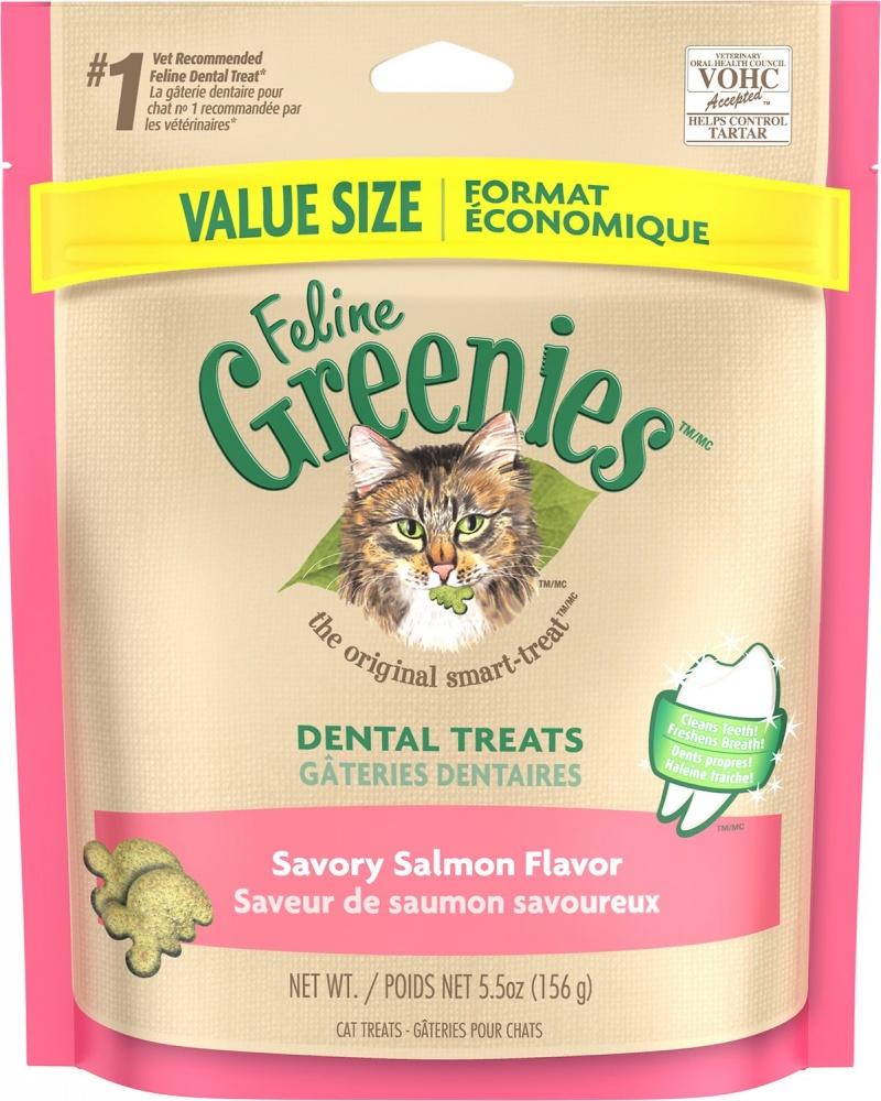 Greenies, Greenies Feline Dental Salmon Flavor Cat Treats