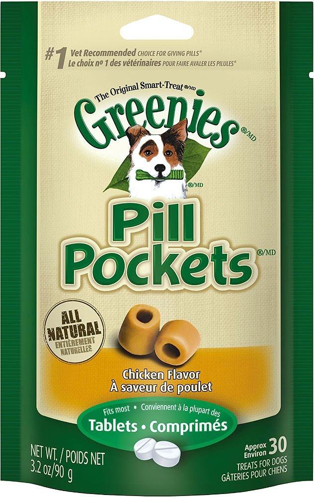 Greenies, Greenies Pill Pockets Canine Chicken Flavor Dog Treats