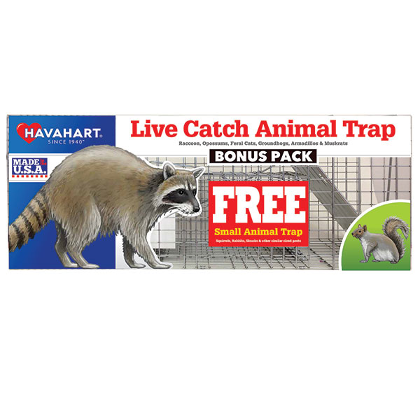 Havahart, HAVAHART LIVE CATCH ANIMAL TRAPS 2 PACK