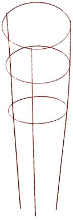 Panacea, HD TOMATO CAGE RED 42X16 3 RING 3 LEG