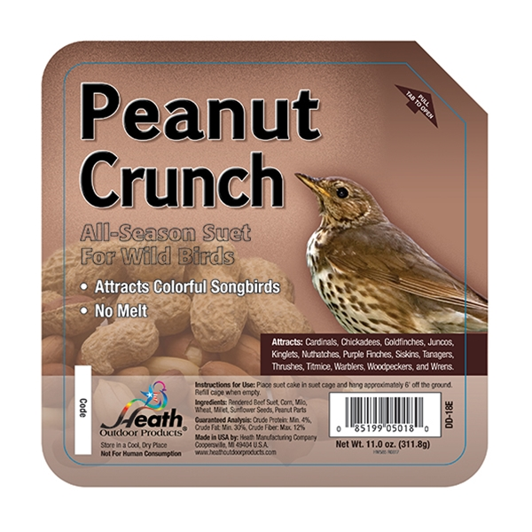 Heath, HEATH PEANUT CRUNCH SUET CAKE