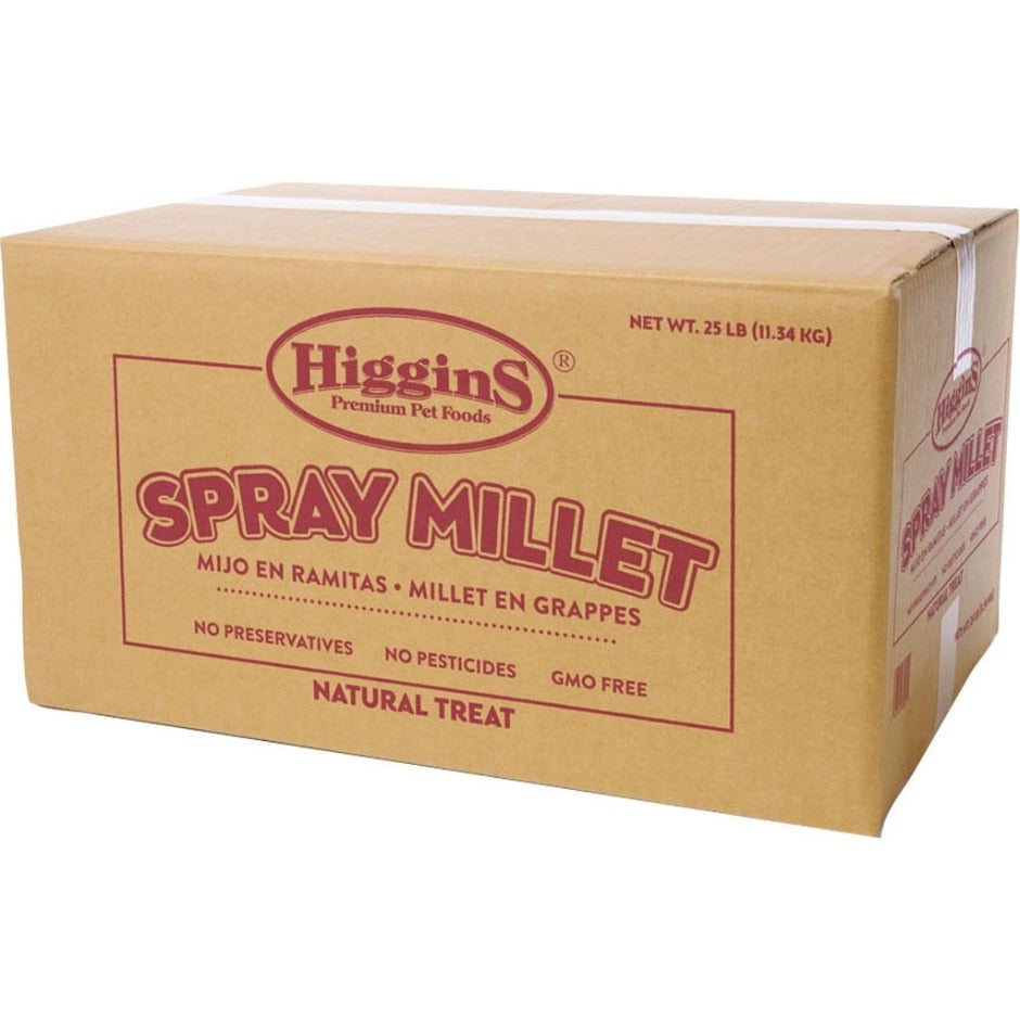 HIGGINS, HIGGINS SPRAY MILLET NATURAL AVIAN TREAT