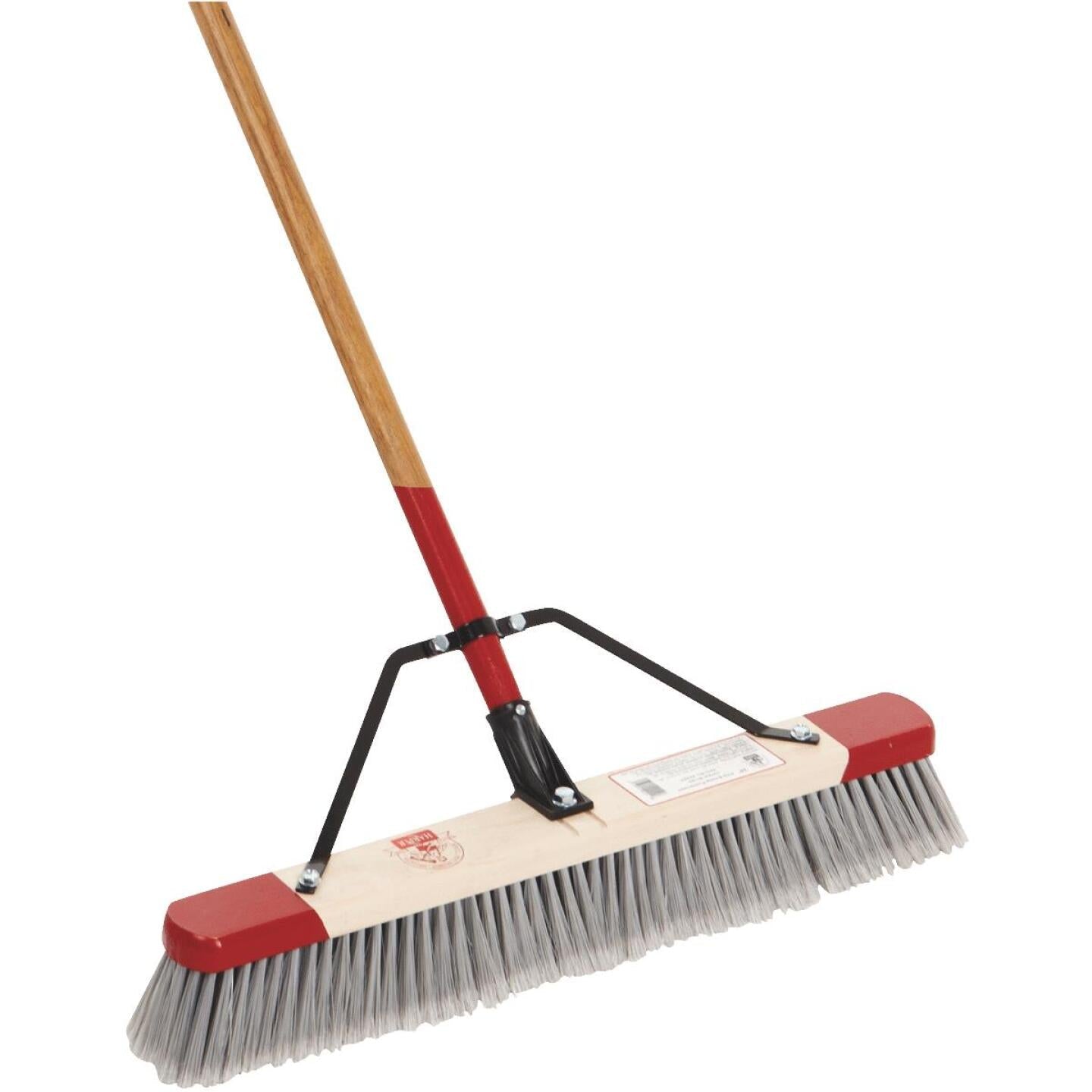 Harper, Harper 24 In. W. x 64 In. L. Wood Handle Fine Sweep Push Broom