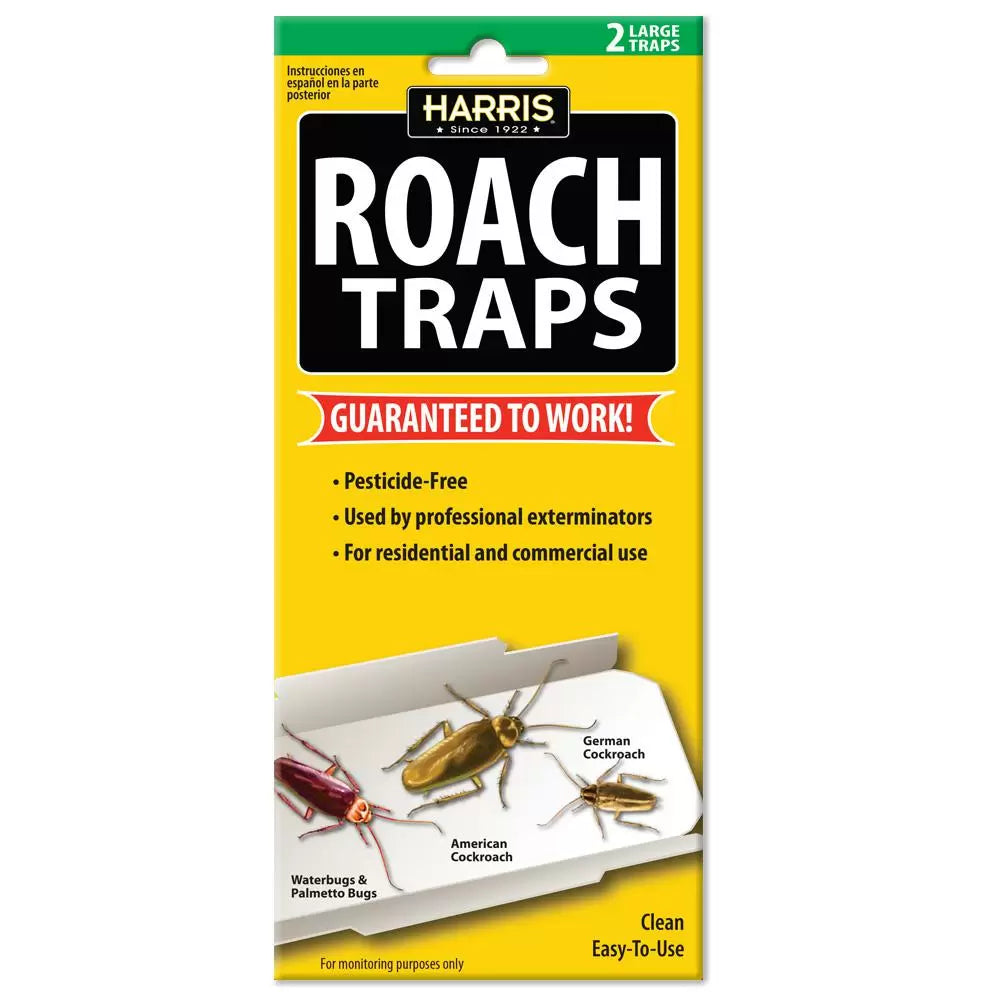 Harris, Harris Roach Traps (2 Pack)
