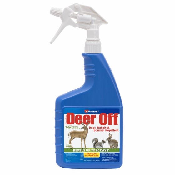 Havahart, Havahart Deer Off 32 Oz. Ready To Use Organic Deer, Rabbit, & Squirrel Repellent