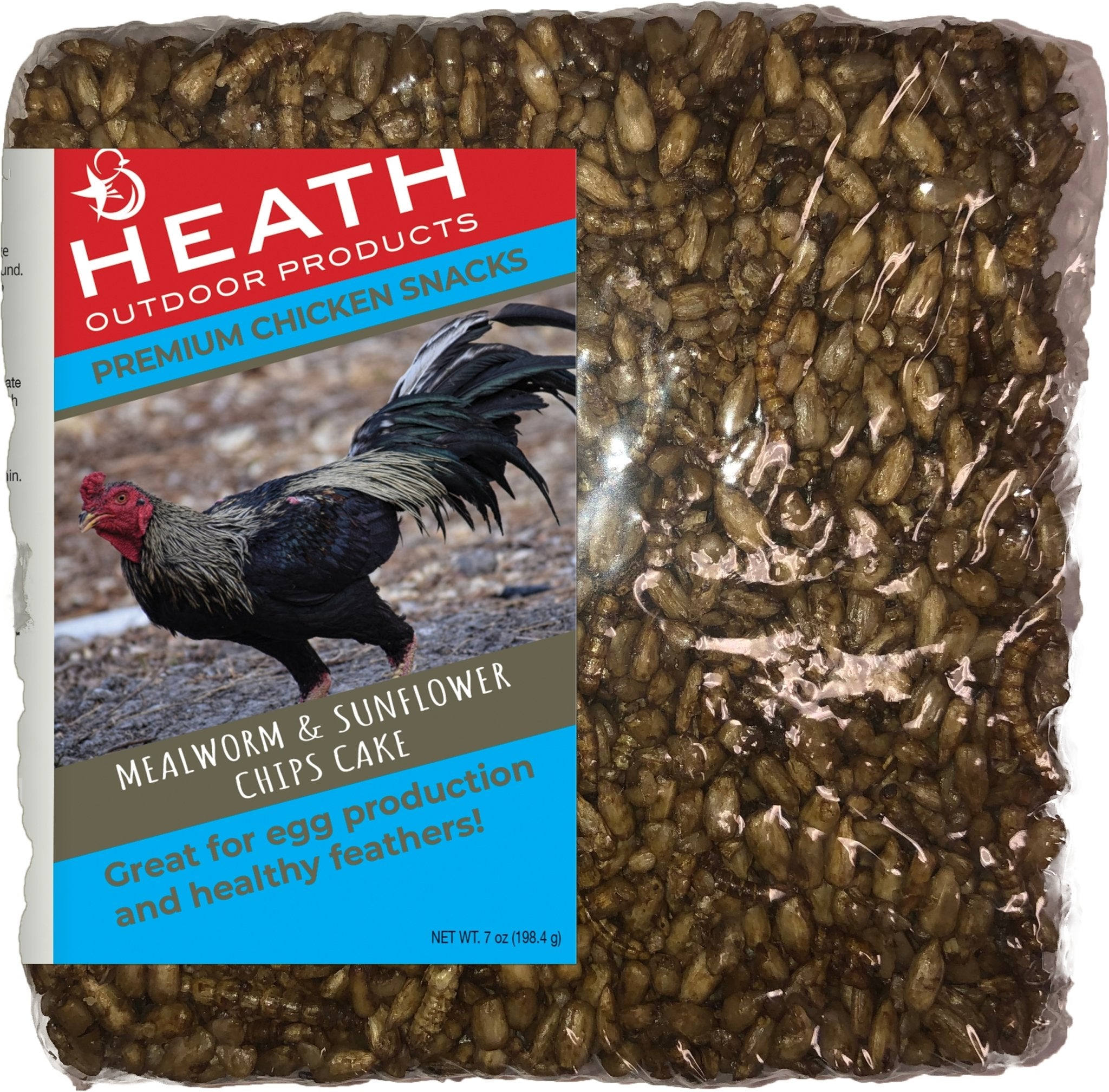 Heath Outdoor Products, Heath Outdoor Products SC-101: Chicken Snack Seed Cake with Sunflower Chips - 12-pack Case