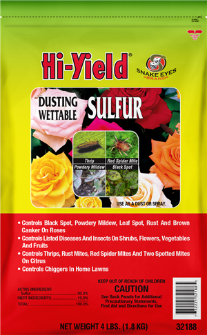 Hi-Yield, Hi-Yield DUSTING WETTABLE SULFUR