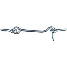 National Hardware, Hook & Eye, Zinc-Plated Steel Wire, 4-In.