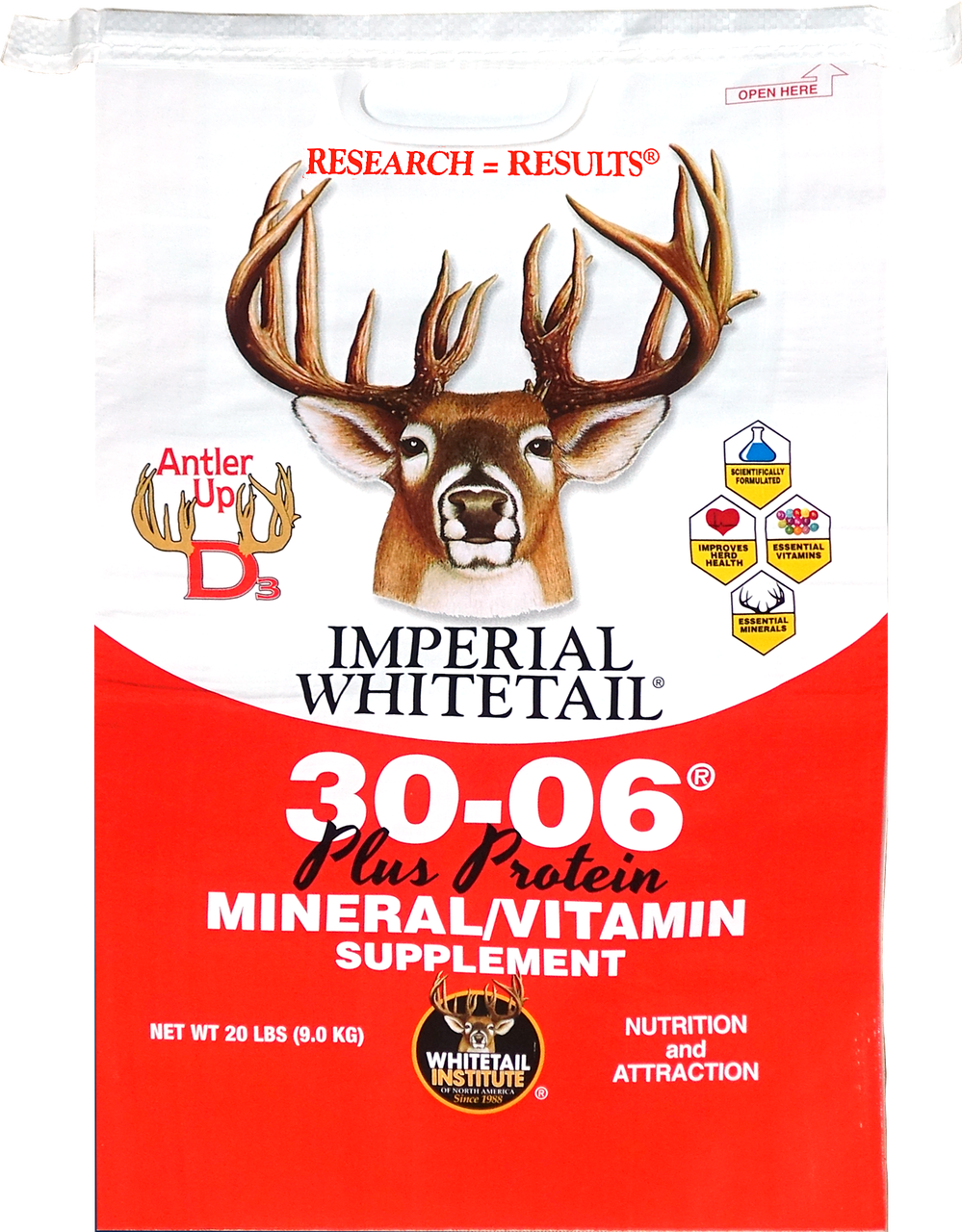 Imperial Whitetail, Imperial Whitetail 30-06 Mineral/Vitamin Plus Protein Supplement 5 lb