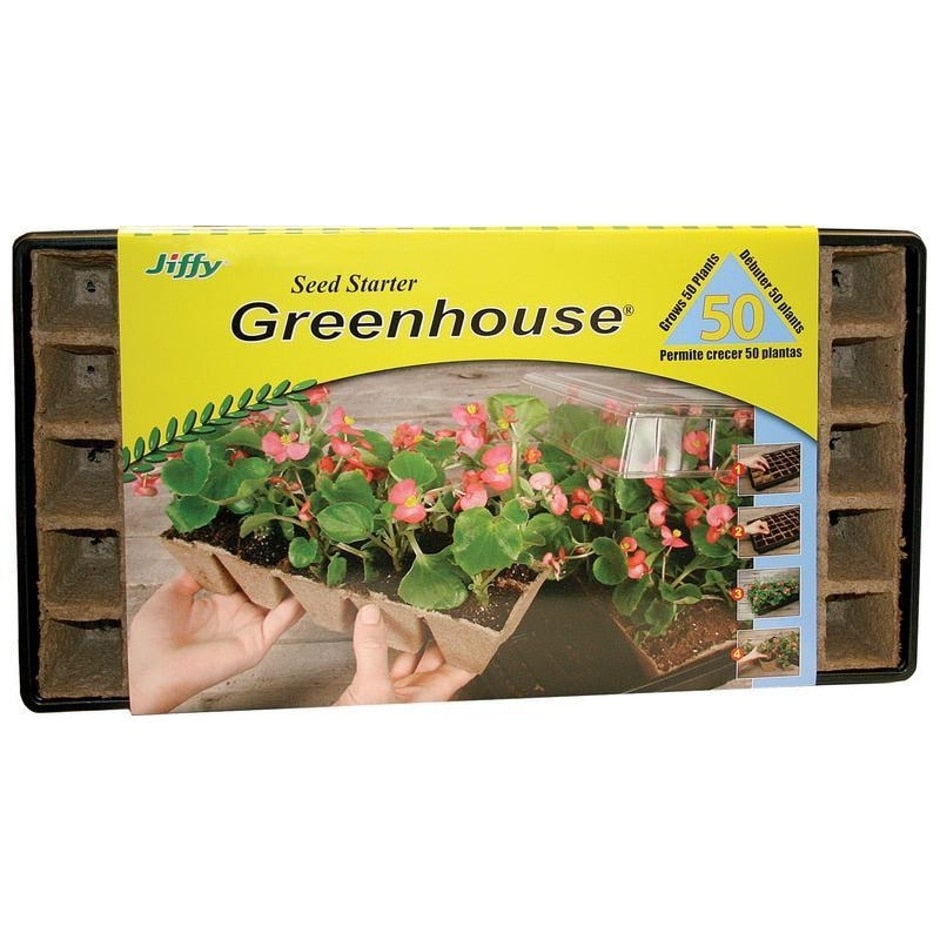 Jiffy, Jiffy Seed Starter Strip N Greenhouse Tray Superthrive