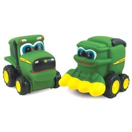 Tomy, Johnny Tractor & Corey Combine Tractor