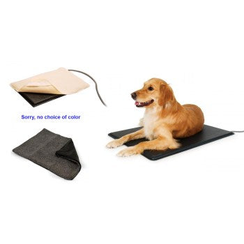 K & H Mfg, K & H Mfg 1020 Original Electro-Kennel Heated Pad Warmer & Cover for Dogs or Cats, Large ~ 22.5