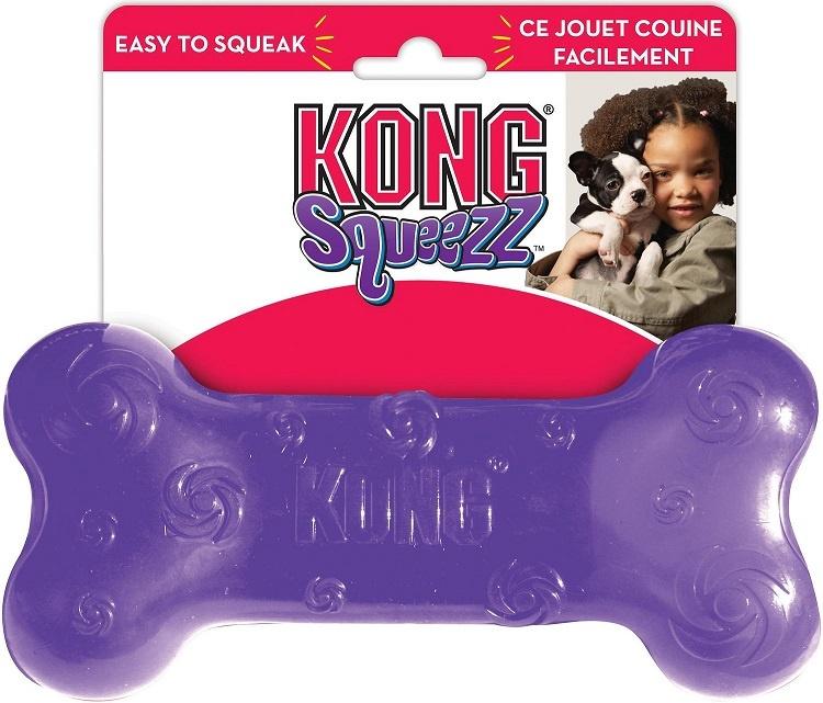 KONG, KONG Squeezz Bone Dog Toy