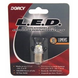 Dorcy, LED Replacement Bulb, 3-Volt